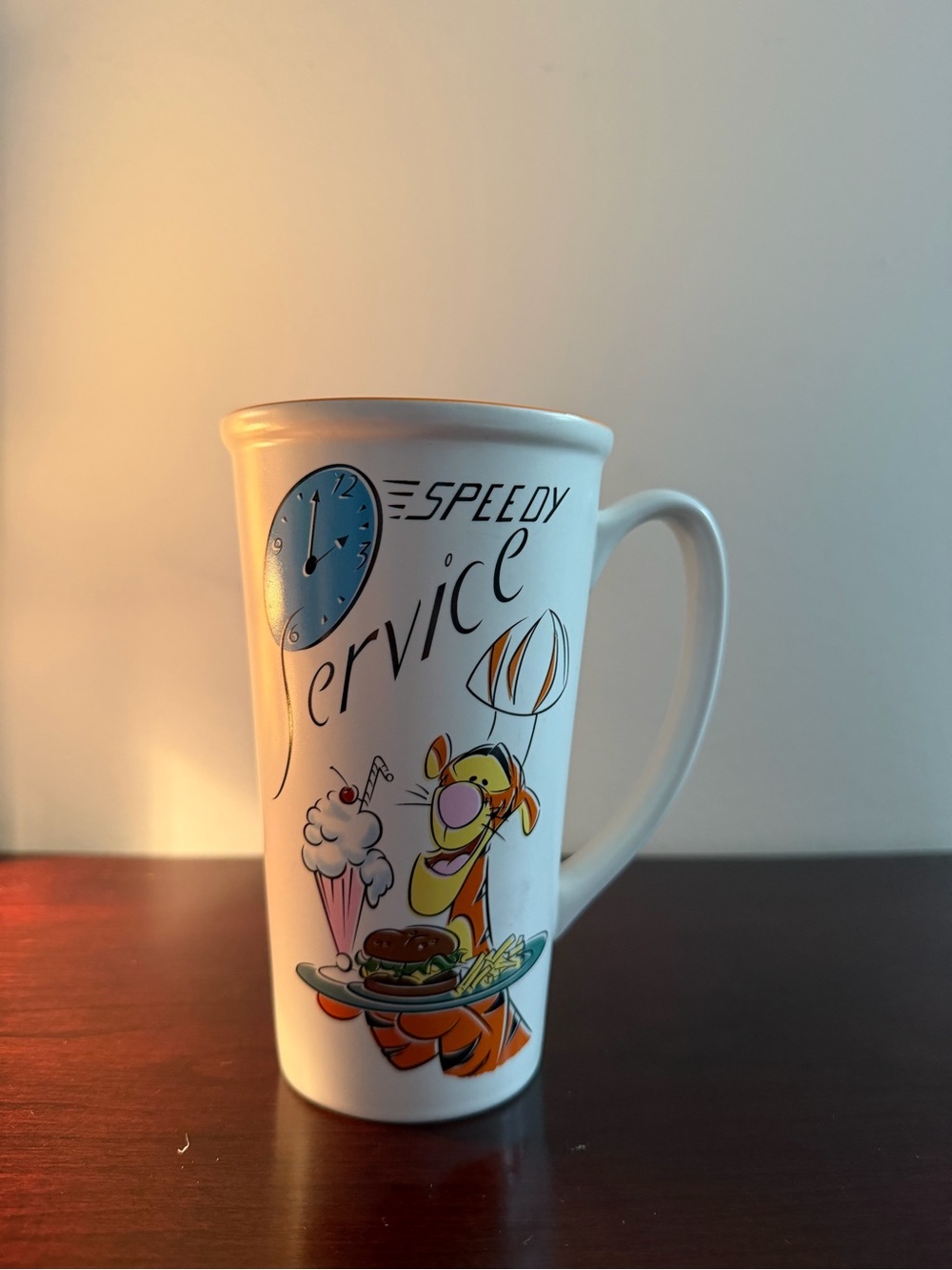 Vintage Disney Store Tigger Speedy Service Tall Mug Winnie the Pooh